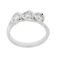 Anello Golay Donna Calla in Oro bianco Diamante AIM34TR12 0.35 F